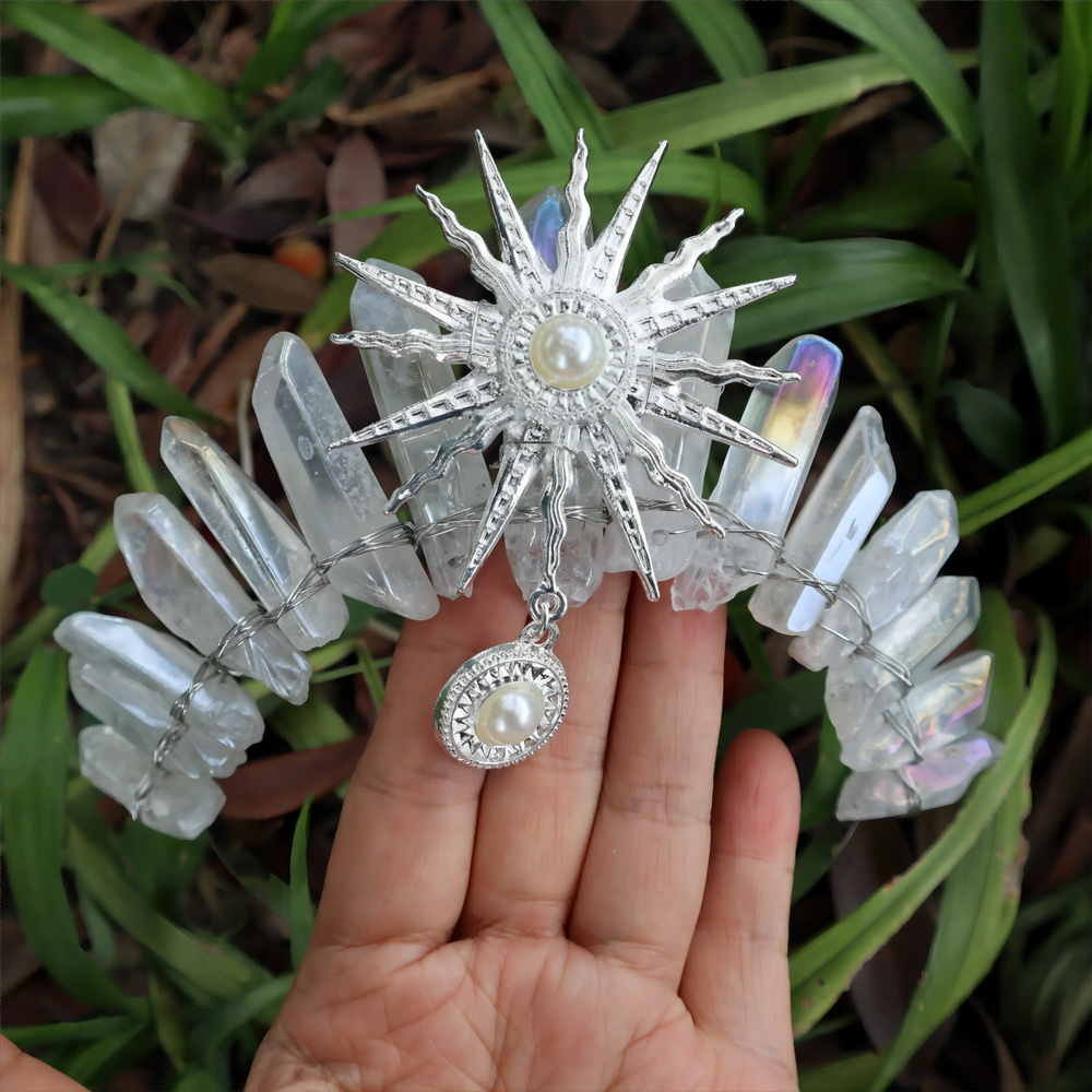 Sun Goddess Crystal Tiaras