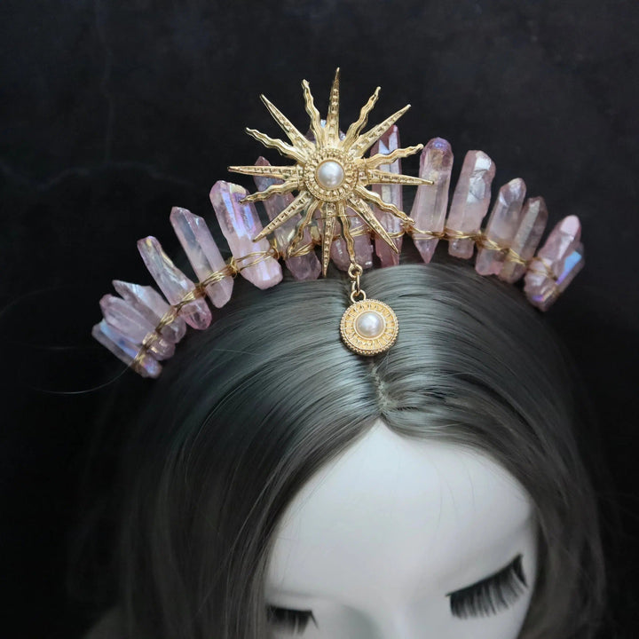 Sun Goddess Crystal Tiaras