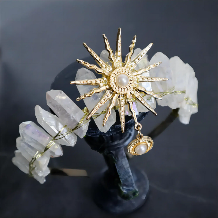 Sun Goddess Crystal Tiaras