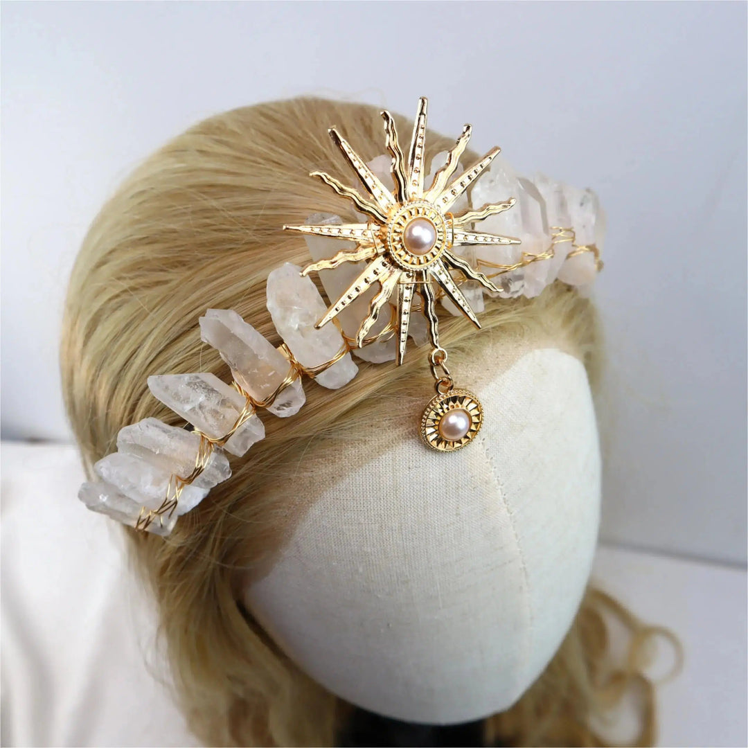 Sun Goddess Crystal Tiaras