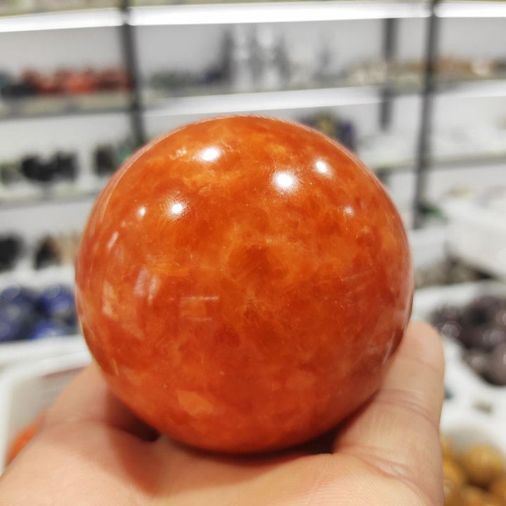 Sunstone Crystal Sphere