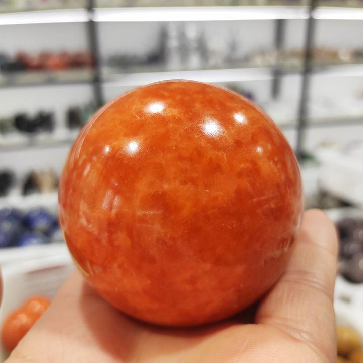 Sunstone Crystal Sphere