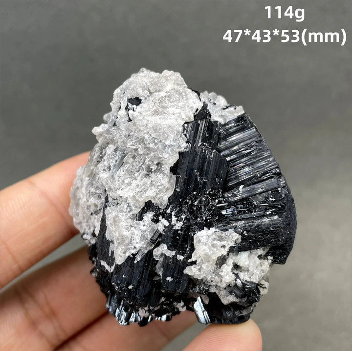 Tanzanian Shiny Black Tourmaline