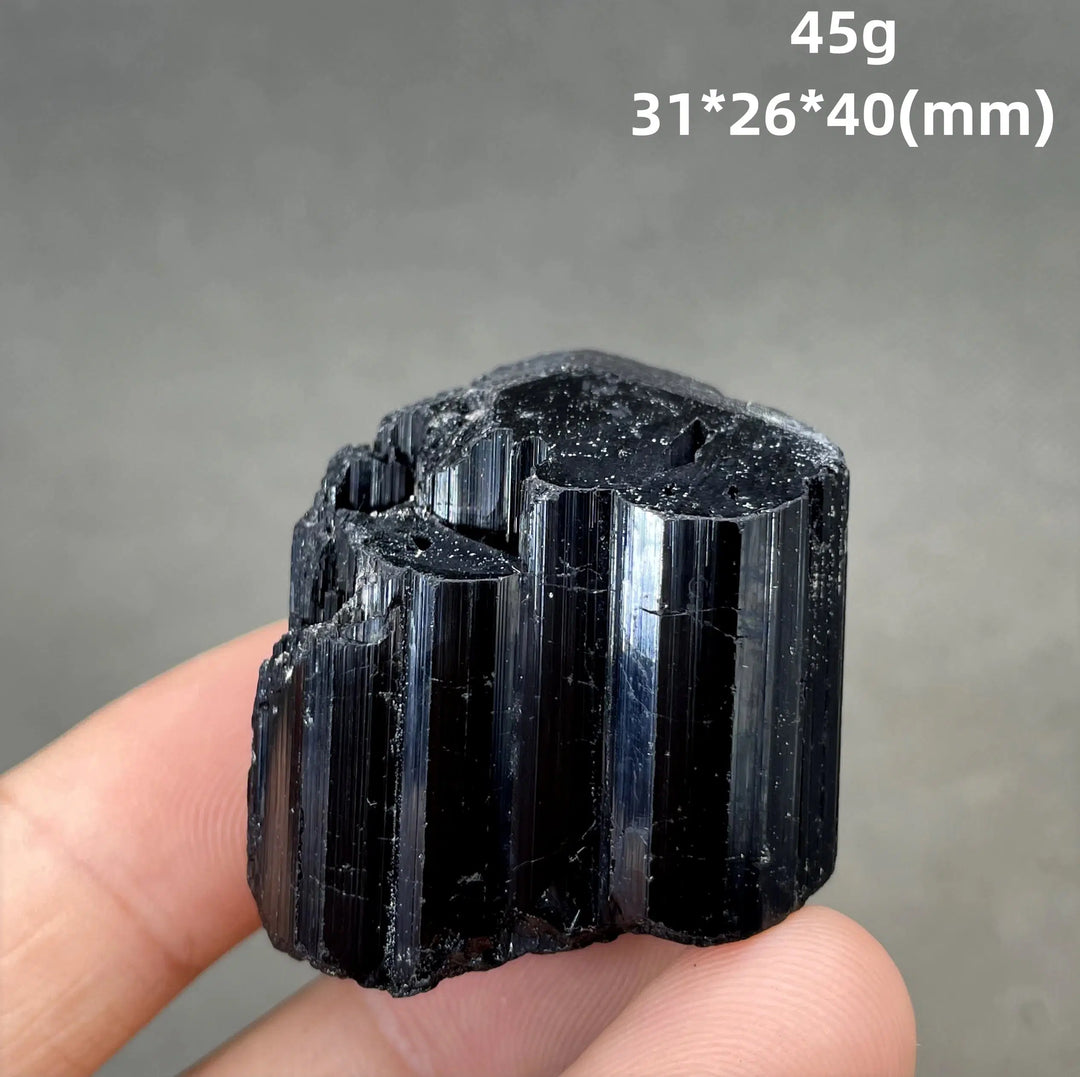 Tanzanian Shiny Black Tourmaline