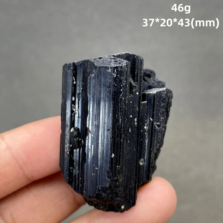 Tanzanian Shiny Black Tourmaline