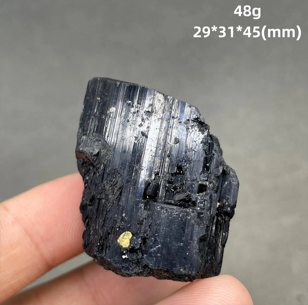 Tanzanian Shiny Black Tourmaline