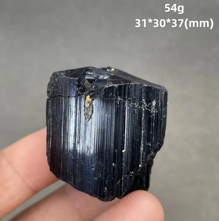 Tanzanian Shiny Black Tourmaline