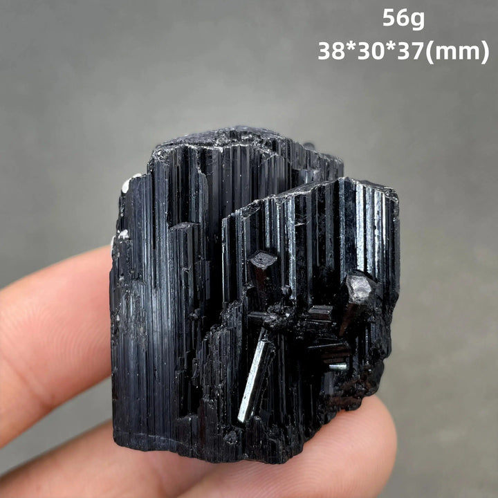 Tanzanian Shiny Black Tourmaline