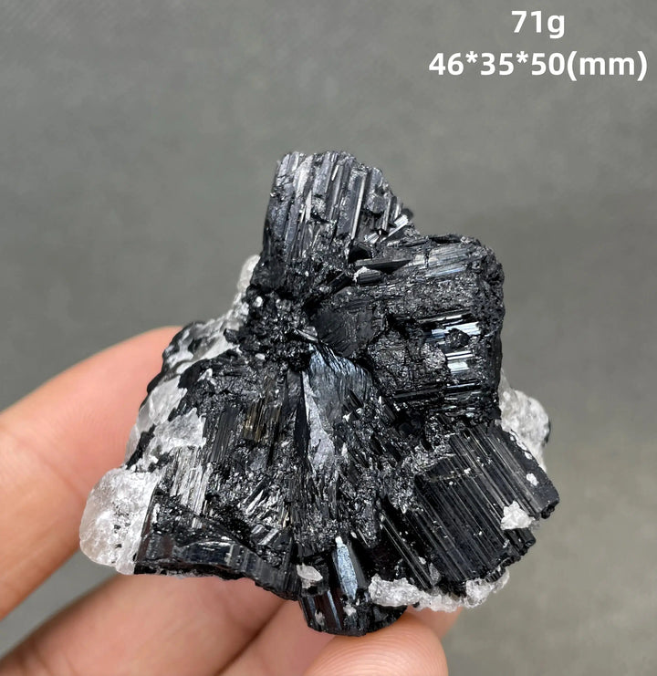 Tanzanian Shiny Black Tourmaline