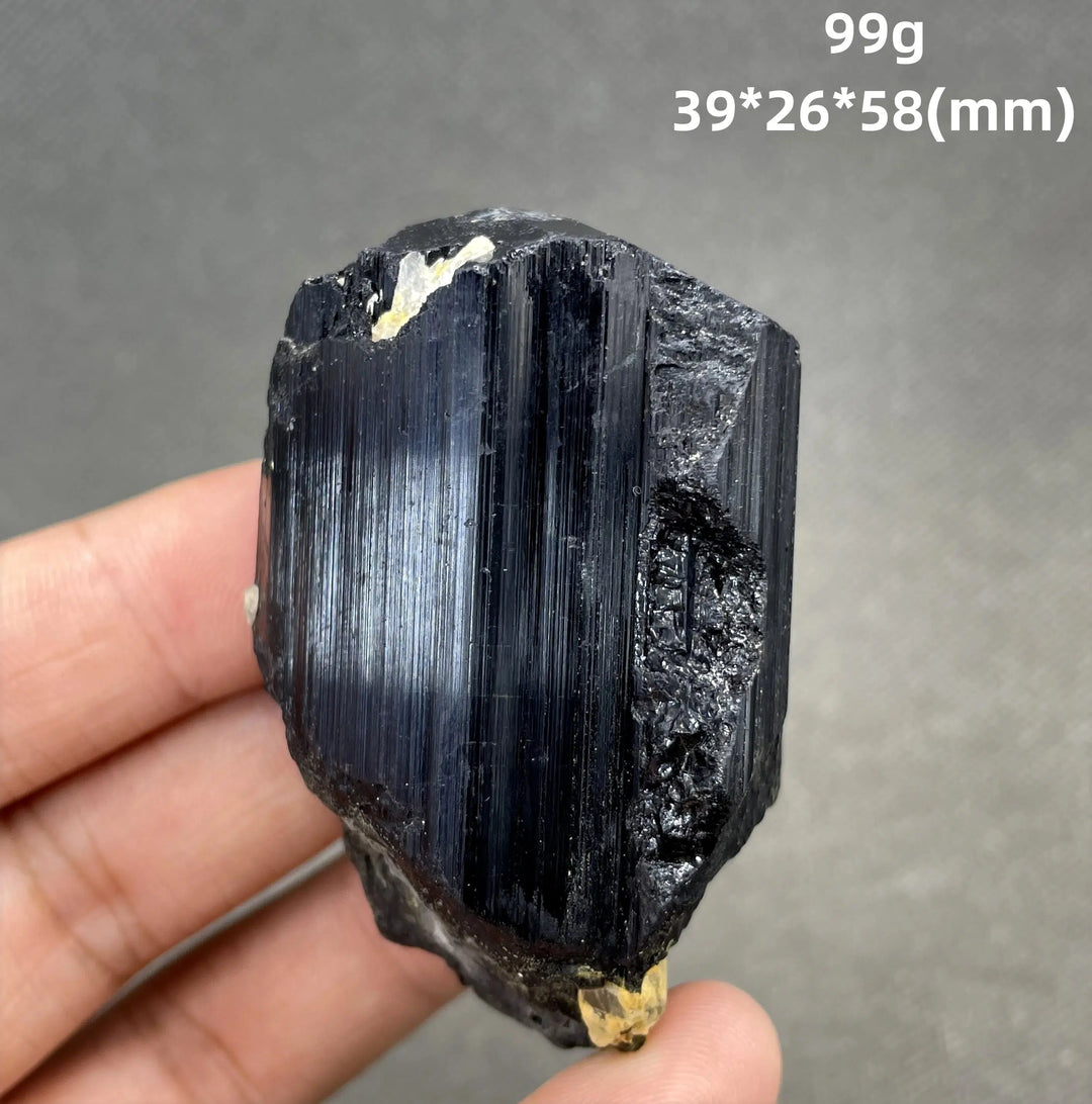 Tanzanian Shiny Black Tourmaline