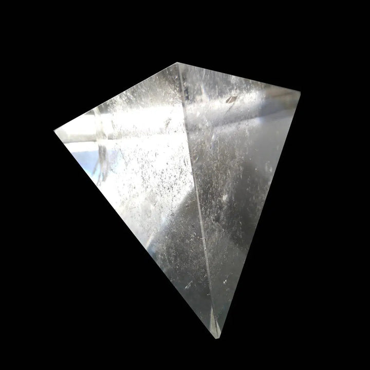 Tetrahedron Clear Quartz Crystal Pyramid