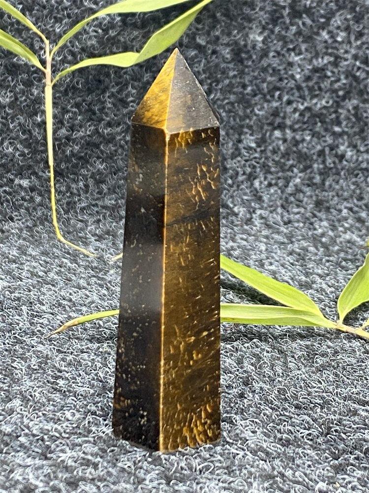 Tigers Eye Crystal Tower