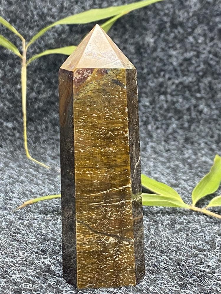 Tigers Eye Crystal Tower