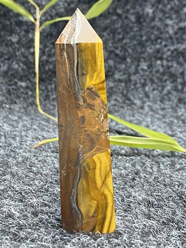 Tigers Eye Crystal Tower