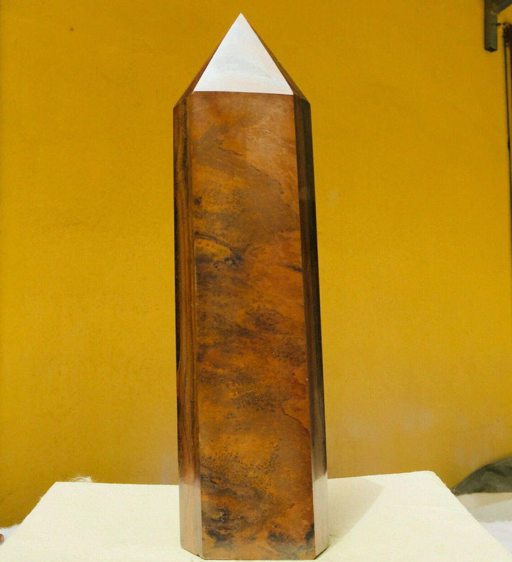 Tigers Eye Crystal Tower