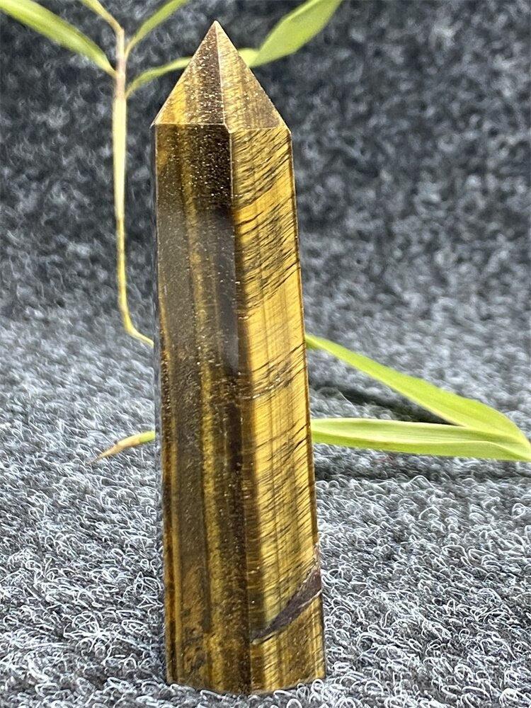 Tigers Eye Crystal Tower