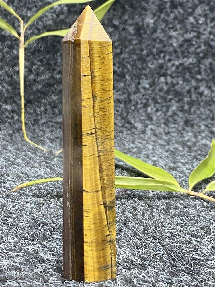 Tigers Eye Crystal Tower