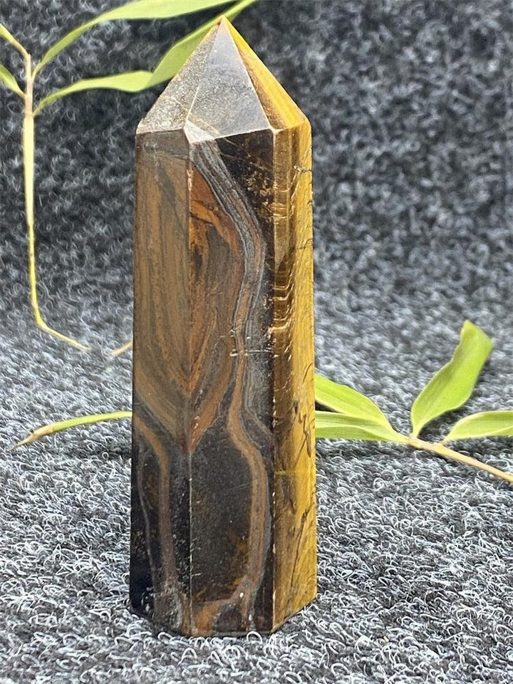 Tigers Eye Crystal Tower