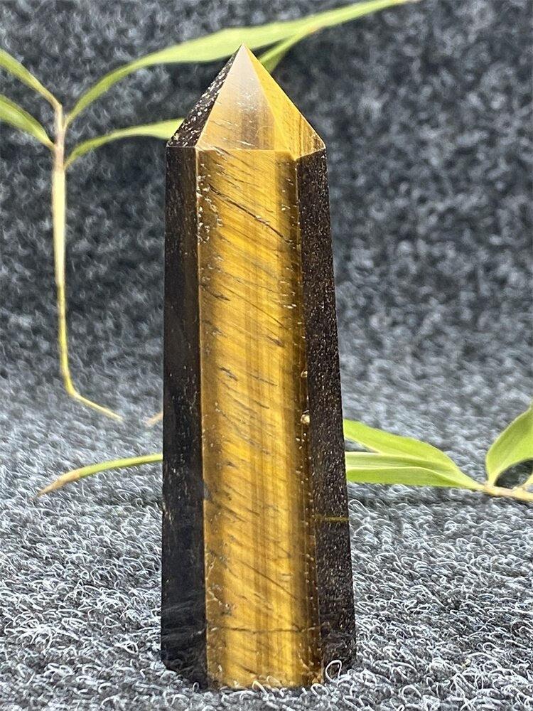 Tigers Eye Crystal Tower