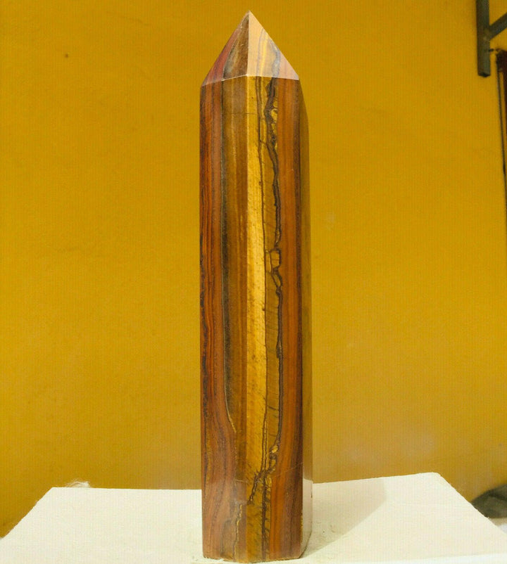 Tigers Eye Crystal Tower