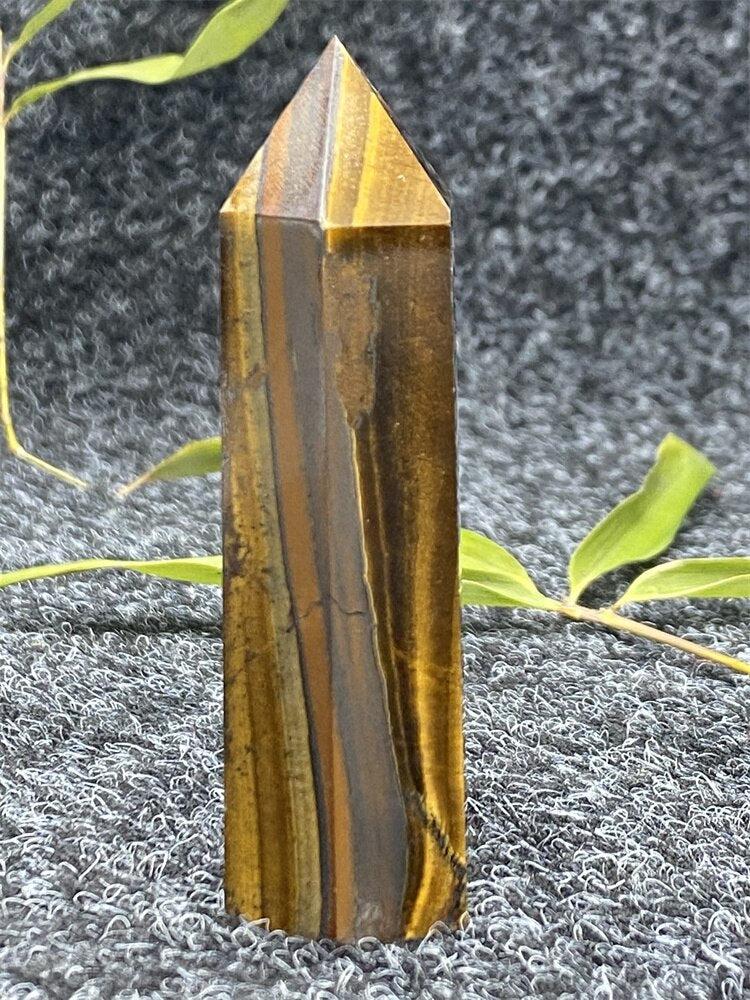 Tigers Eye Crystal Tower