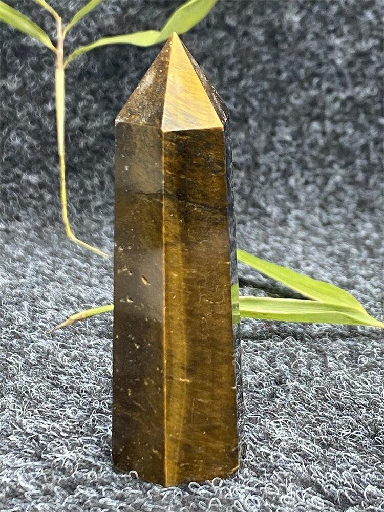 Tigers Eye Crystal Tower