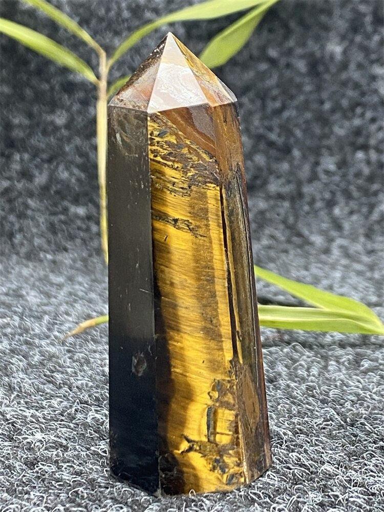 Tigers Eye Crystal Tower