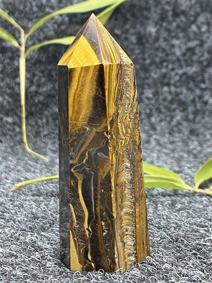 Tigers Eye Crystal Tower