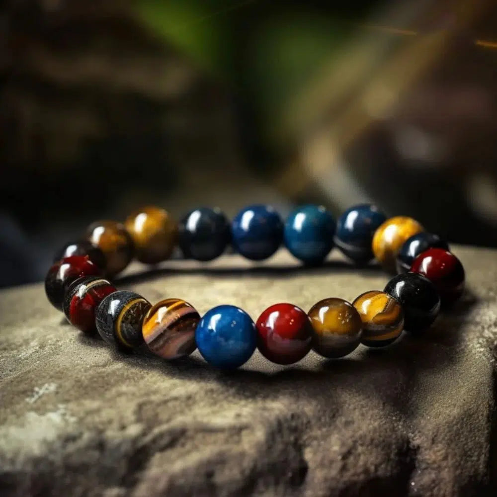 Trinity Tiger's Eye Bracelet