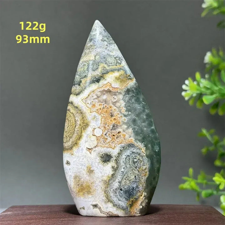 Unique Ocean Jasper Freeform Torch