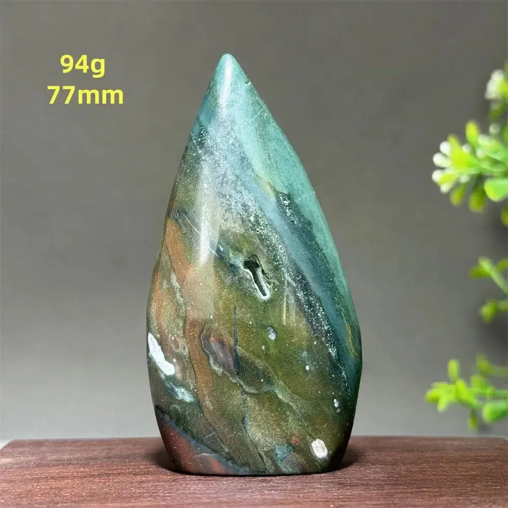 Unique Ocean Jasper Freeform Torch