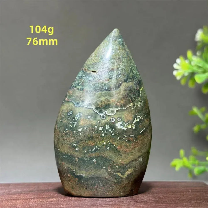 Unique Ocean Jasper Freeform Torch