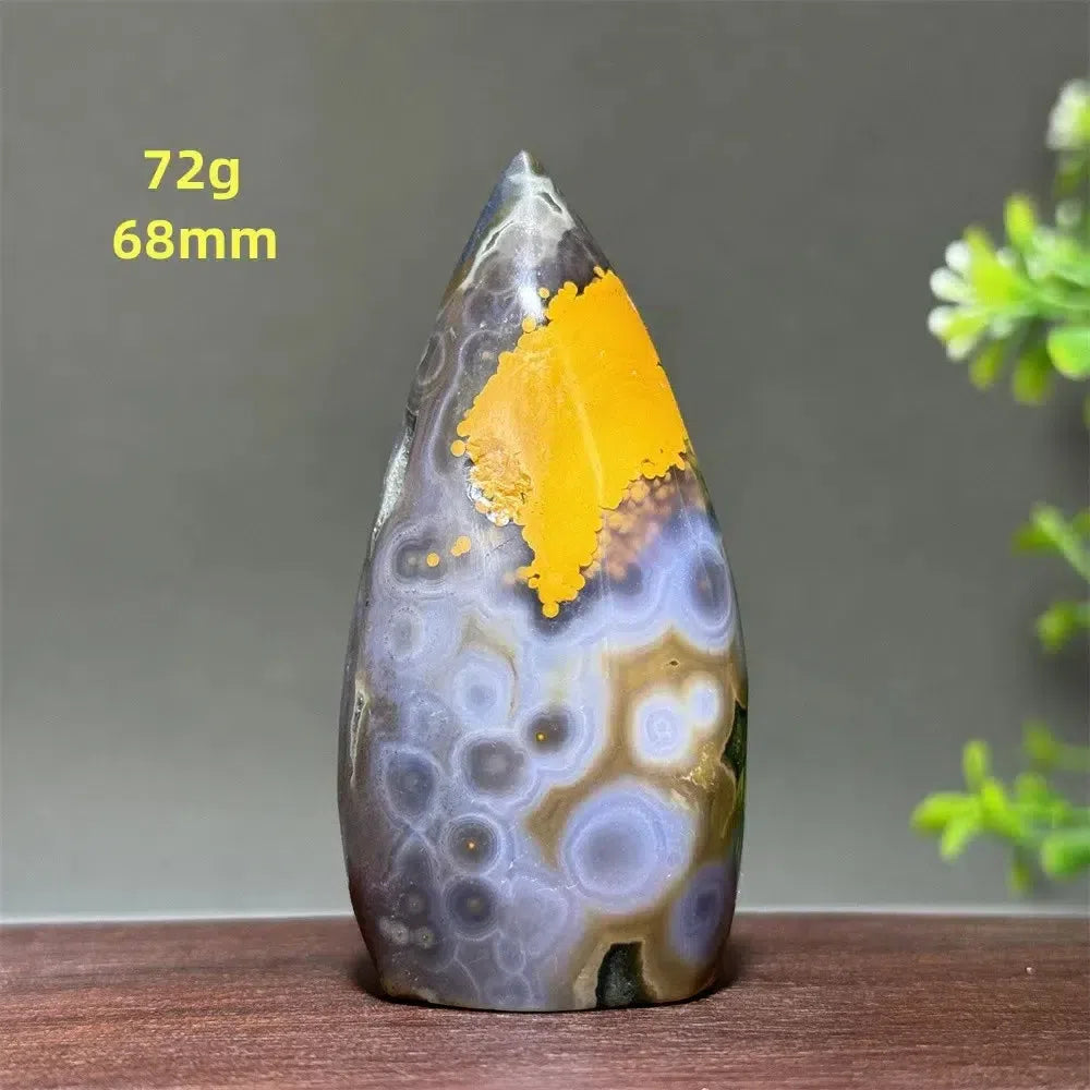 Unique Ocean Jasper Freeform Torch