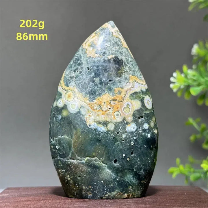 Unique Ocean Jasper Freeform Torch