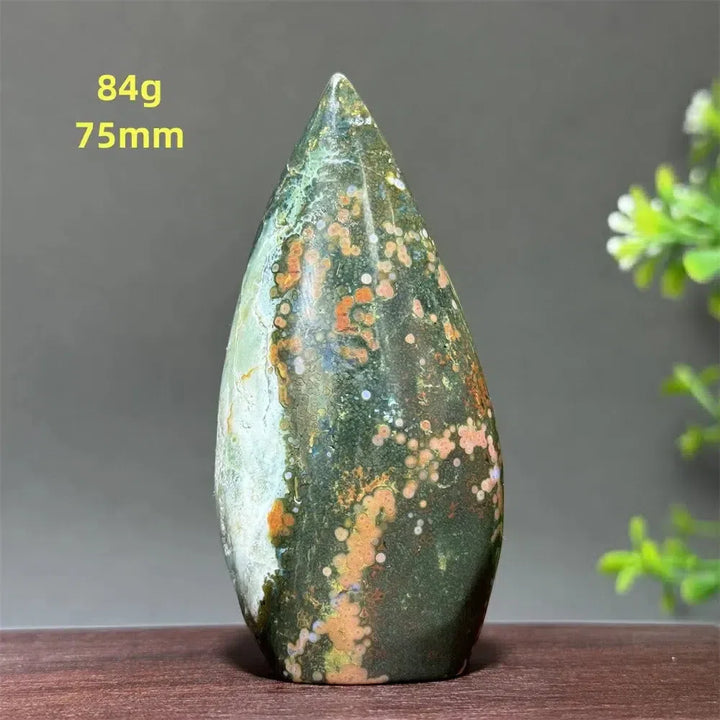 Unique Ocean Jasper Freeform Torch