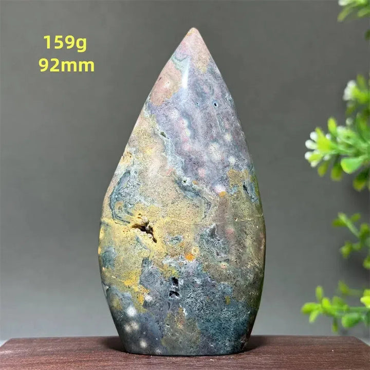 Unique Ocean Jasper Freeform Torch