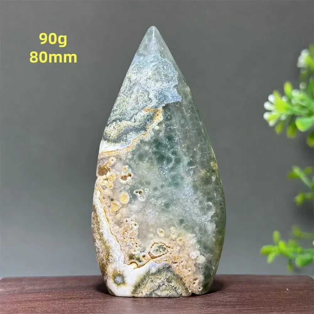 Unique Ocean Jasper Freeform Torch