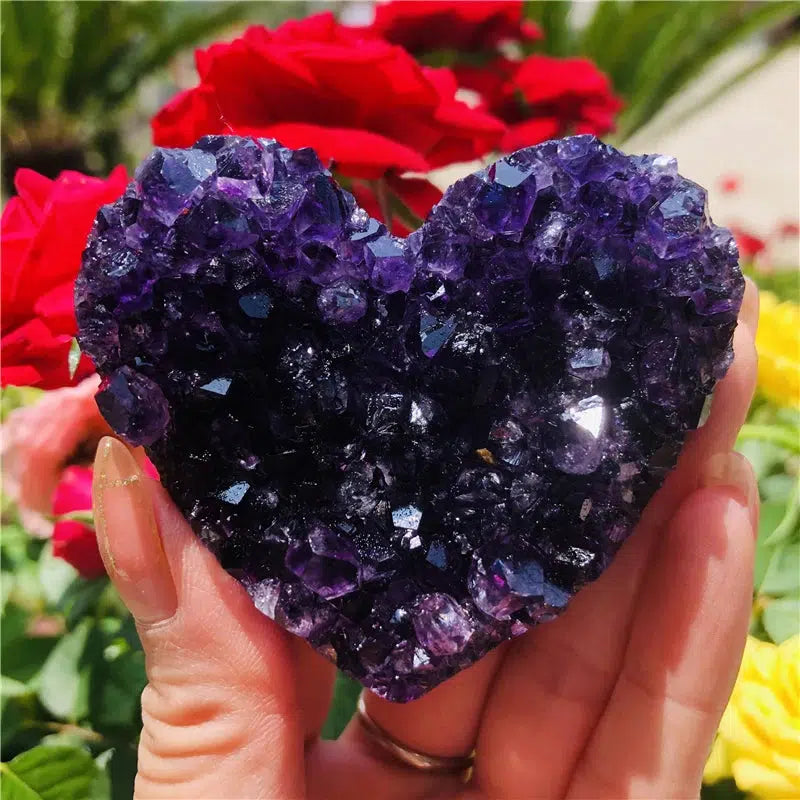 Uruguayan Amethyst Heart