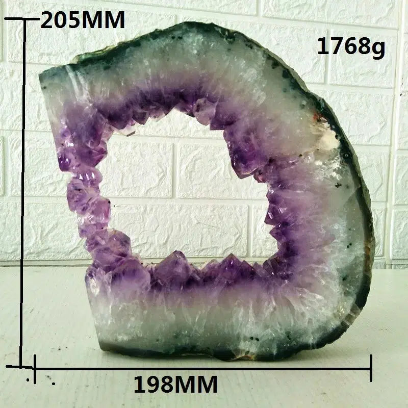 Uruguayan Amethyst Slice