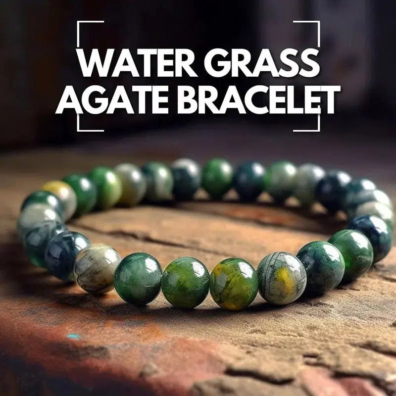 Water Grass Agate Bracelet