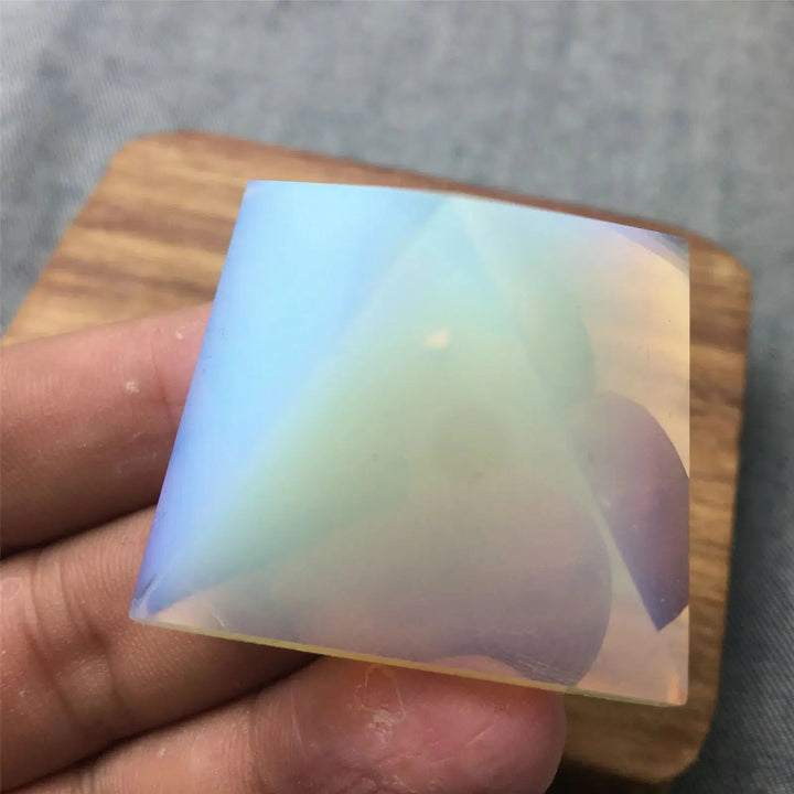 White Opalite Pyramid