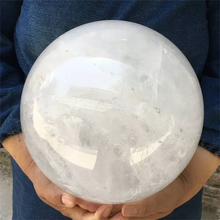 White Quartz Sphere