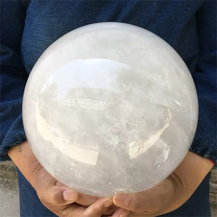 White Quartz Sphere