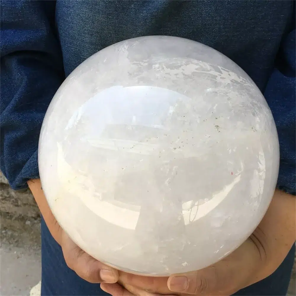 White Quartz Sphere