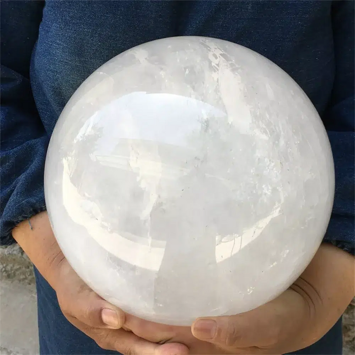 White Quartz Sphere