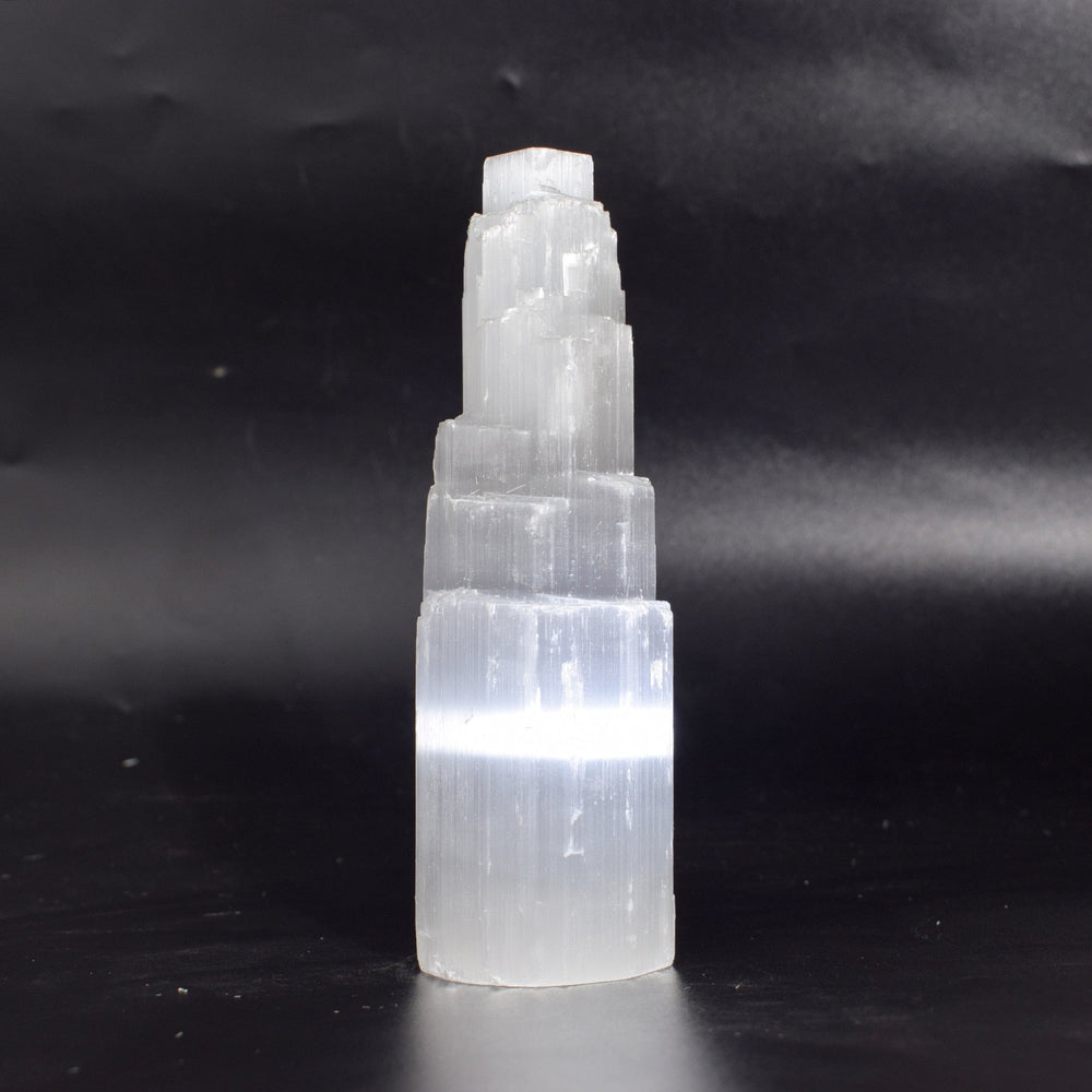 White Selenite Tower