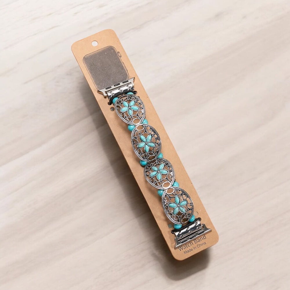 Wild West Turquoise Style Apple iWatch Band in 4 Styles