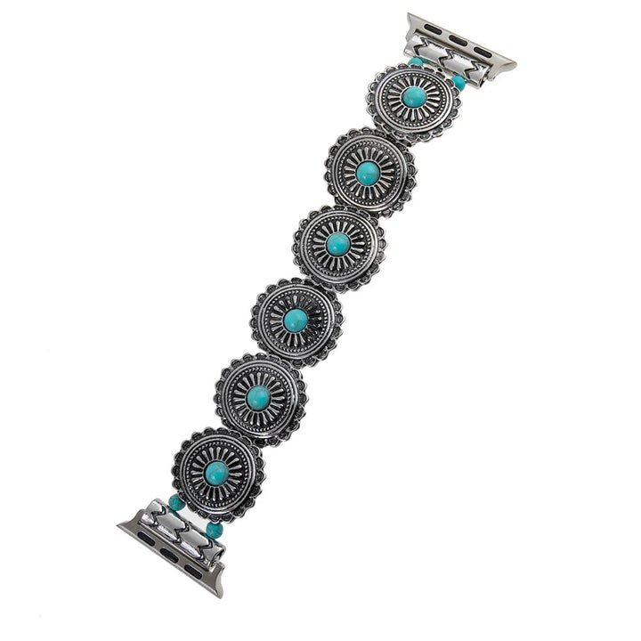 Wild West Turquoise Style Apple iWatch Band in 4 Styles