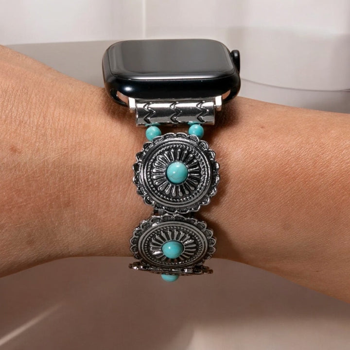 Wild West Turquoise Style Apple iWatch Band in 4 Styles