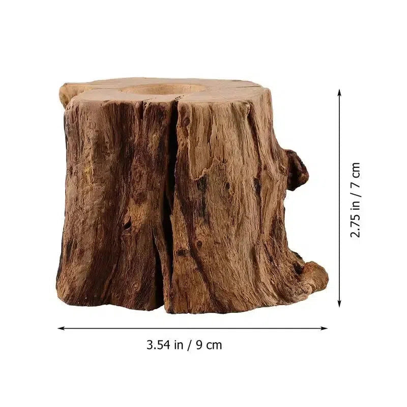 Wood USB LED Light Sphere Stand